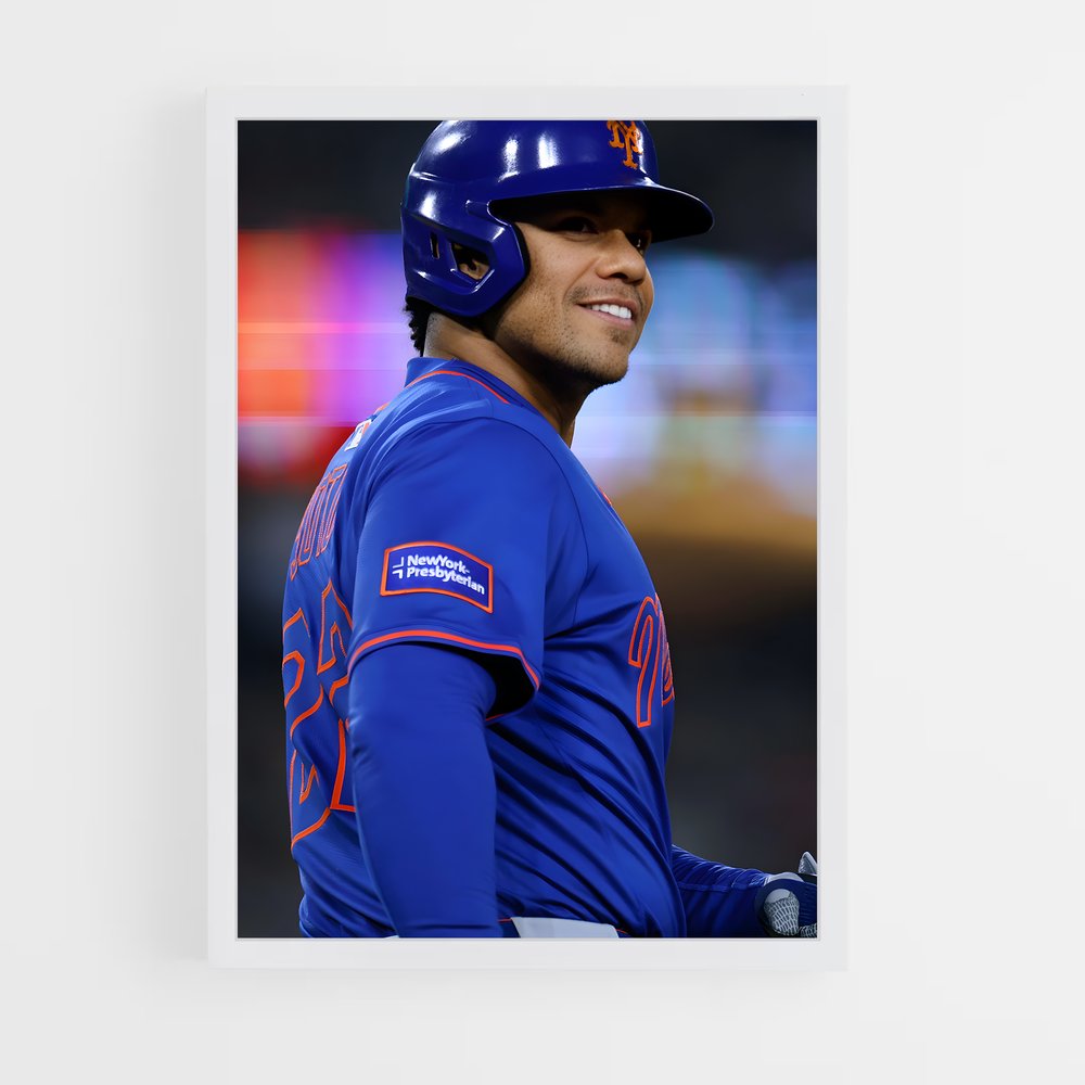 Poster Home Run Smile – affiche Baseball (vue 3)